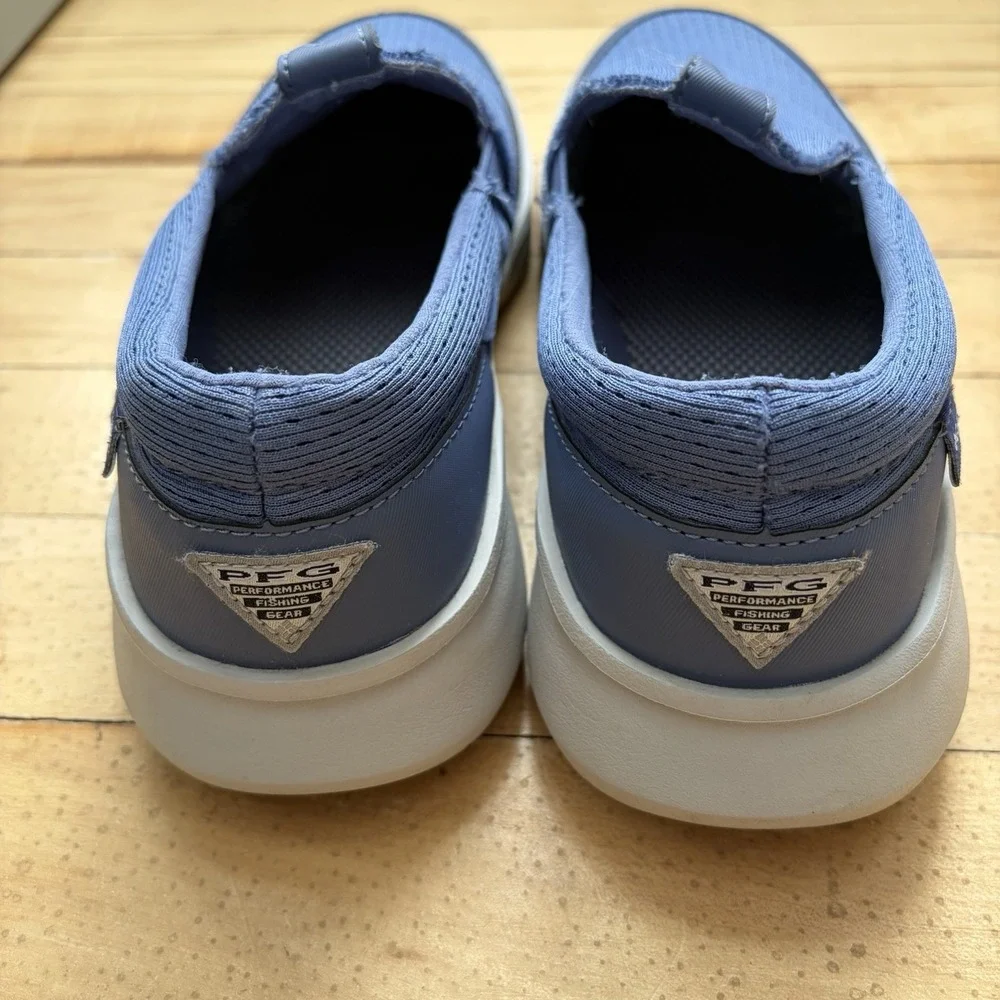 Columbia Boatside Breath PFG Women's‎ Boat Shoes Blue Women's Size 8